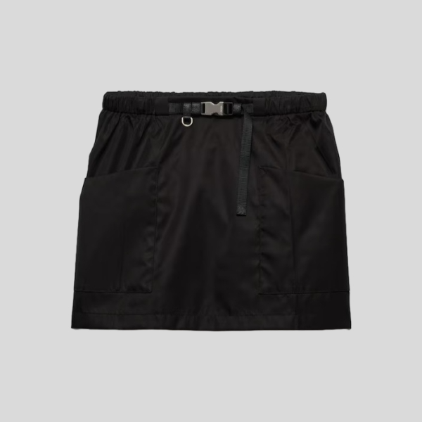 프라다 리나일론 미니스커트