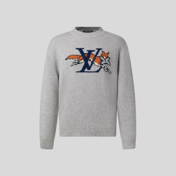 루이비통 청키 울 캐시미어 크루넥