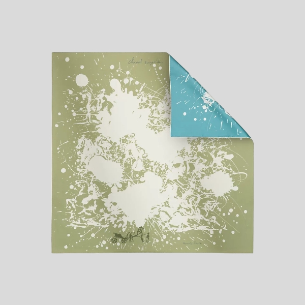 에르메스 Cheval Surprise 더블 페이스 스카프 90