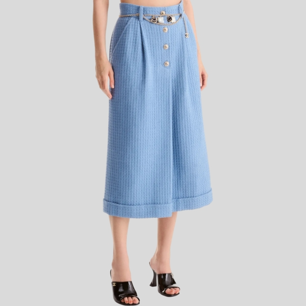 샤넬 코튼 트위드 스커트