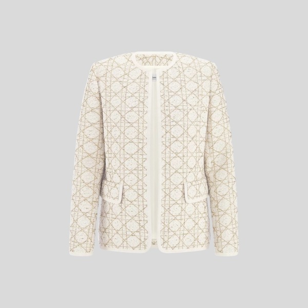 디올 매크로까나쥬 레귤러 핏 재킷