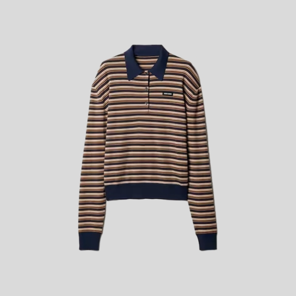 미우미우 울 폴로 셔츠