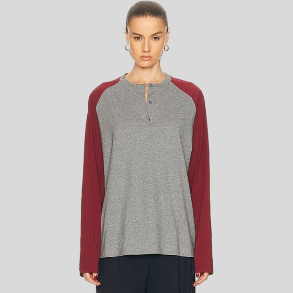 미우미우 폴로 긴팔 티셔츠