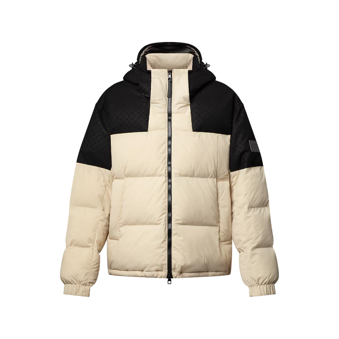 루이비통 플레이스드 모노그램 에코다운 블루종