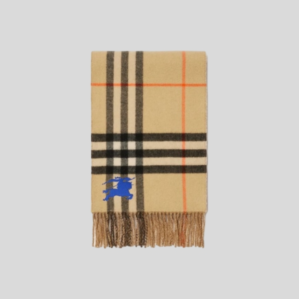 버버리 리버시블 EKD 체크 캐시미어 스카프
