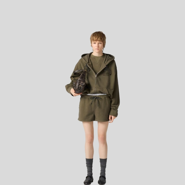 미우미우 후염 후드 재킷, 팬츠