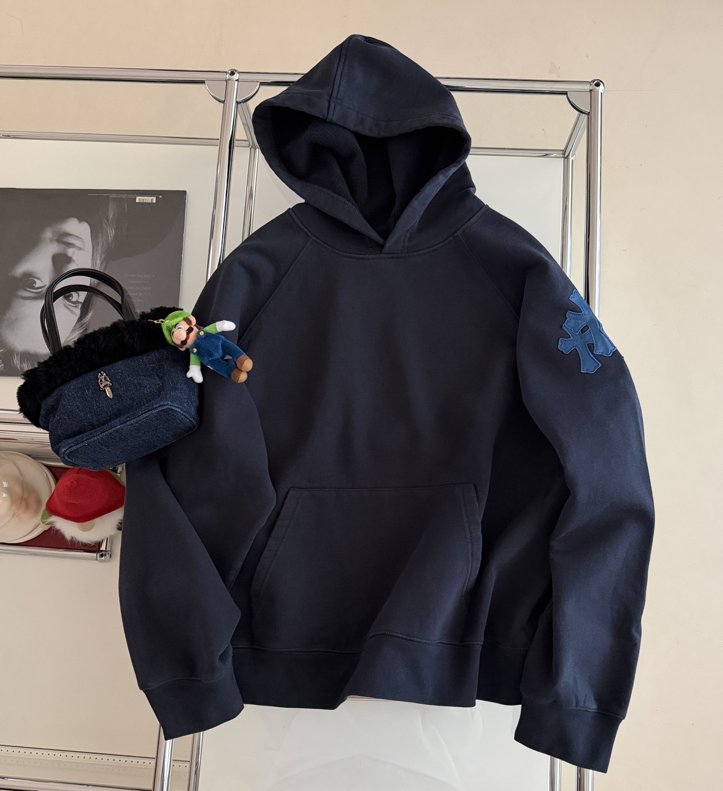 크롬하츠 빈티지 후드