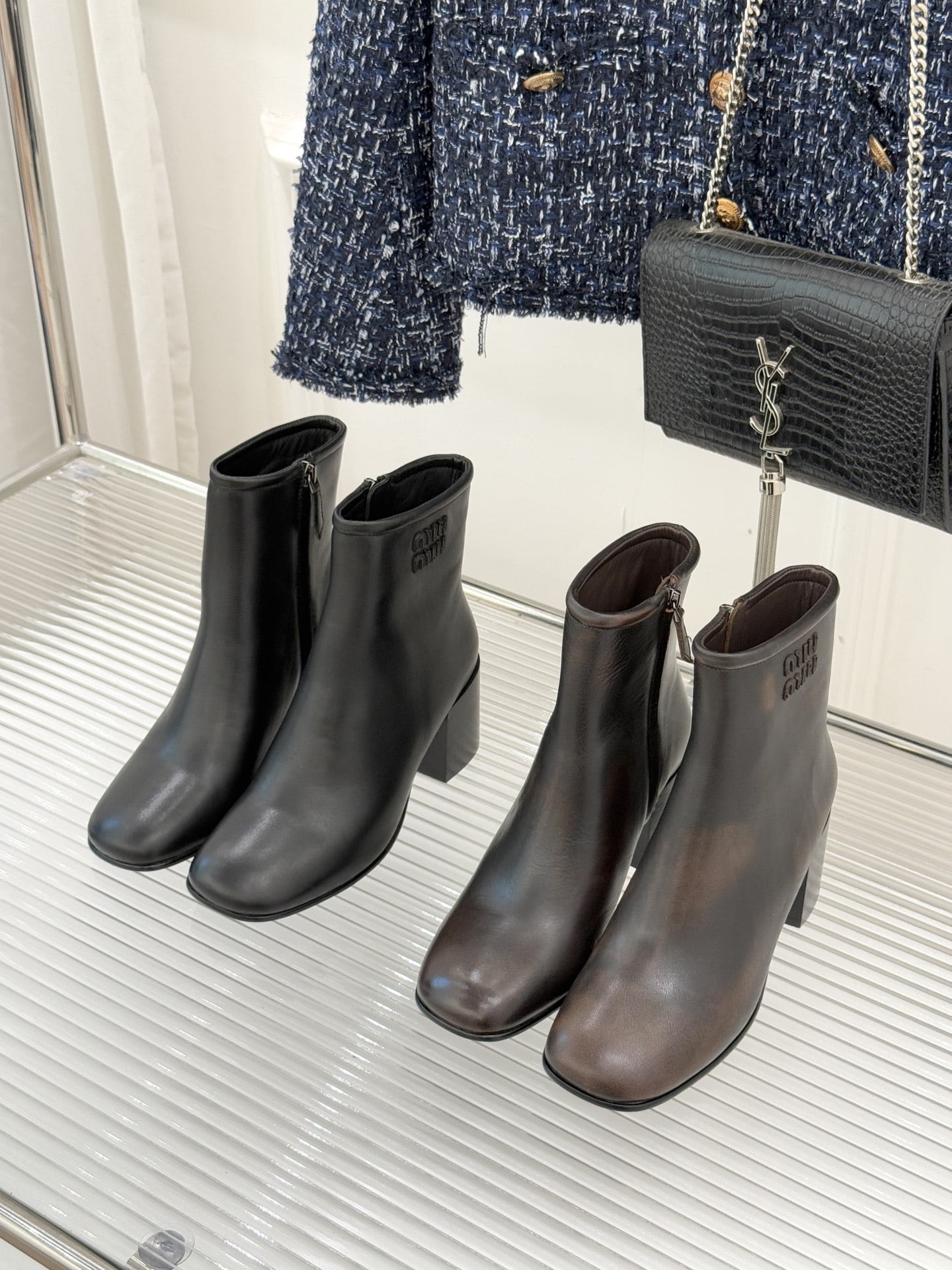 미*미* 25WF 신상 빈티지 앵클부츠