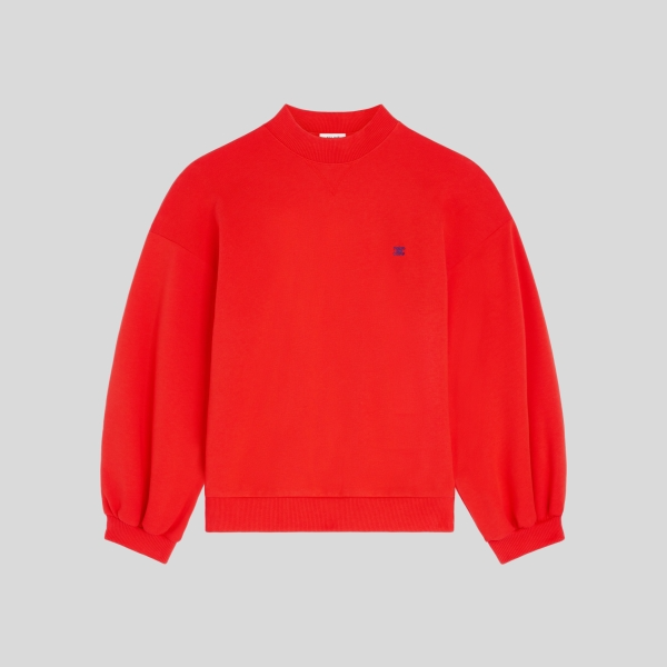 셀린느 코튼 플리스 루즈 스웨트셔츠