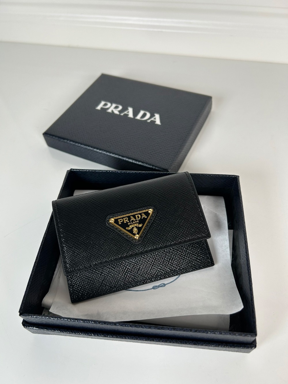 프라* 사피아노 레더 카드홀더 1MF028