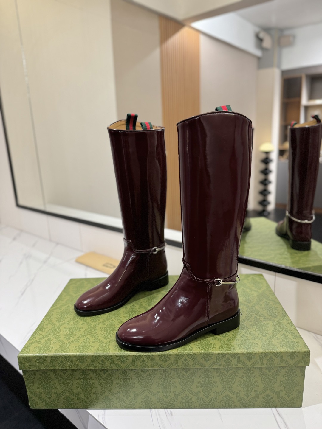 구* 신상 라이더 부츠