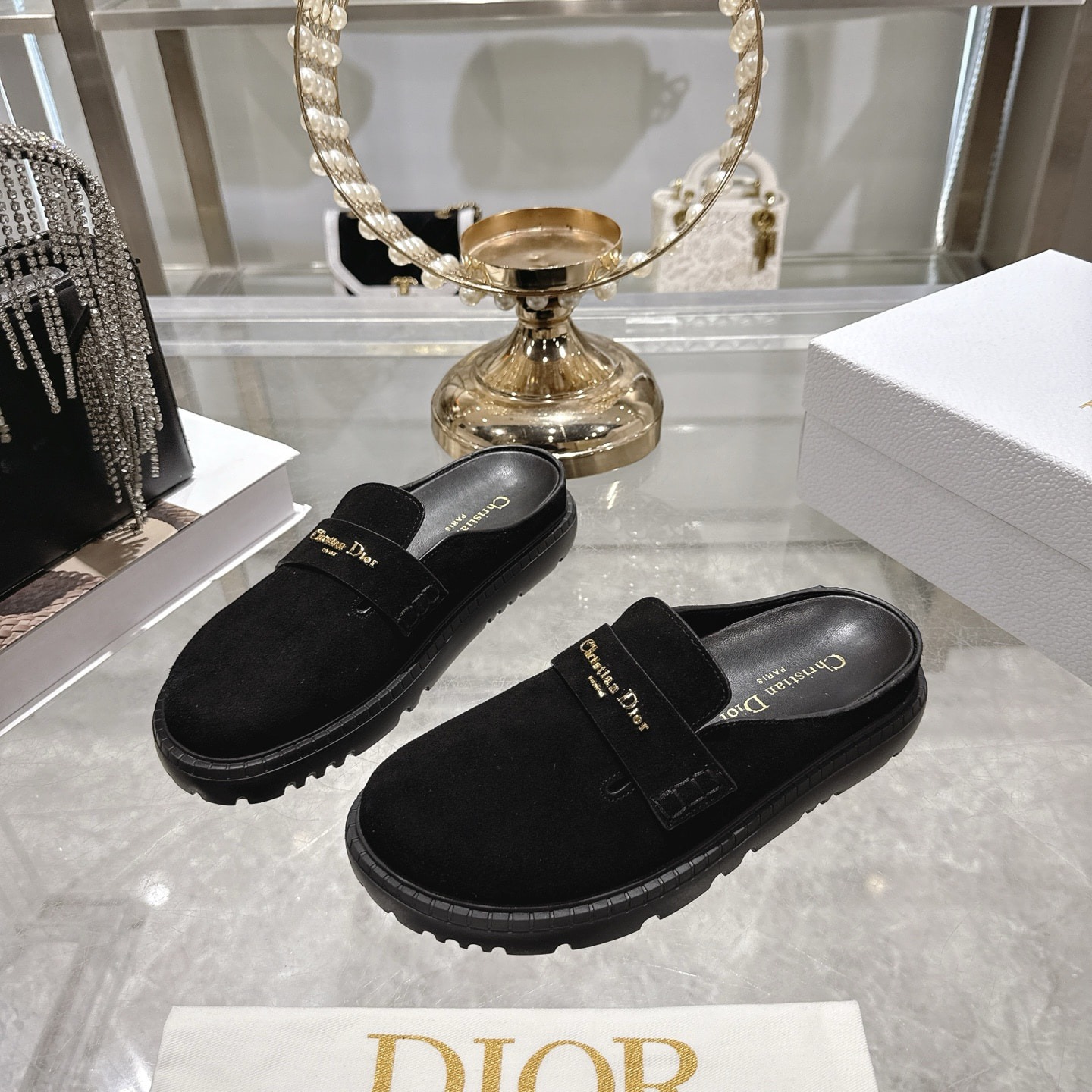 디* 25 신상 세미슬리퍼 보이뮬