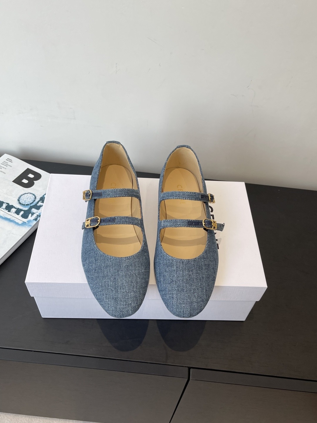 셀*느 신상 메리제인 플랫