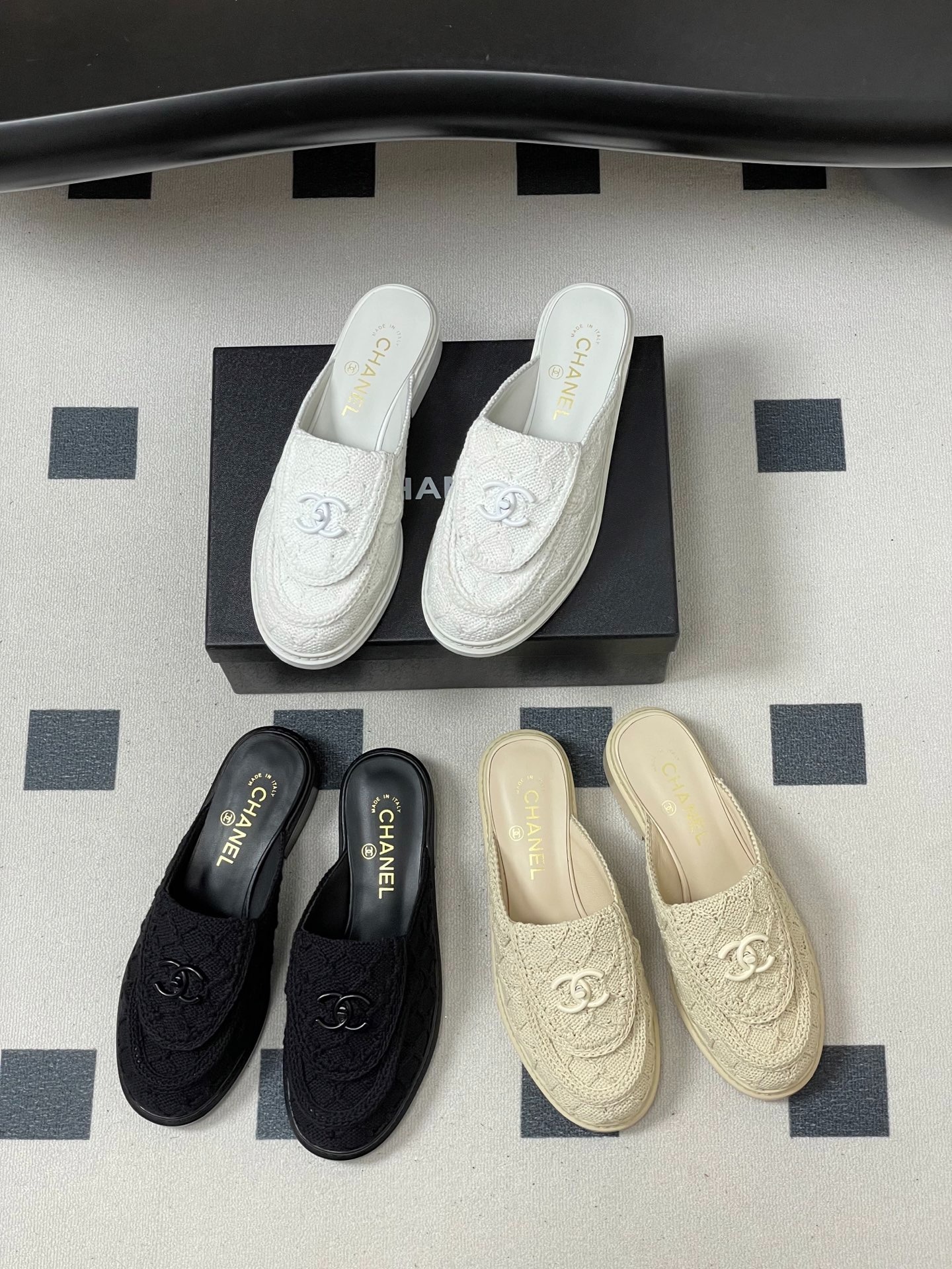 샤* 신상 클래식 세미 슬리퍼