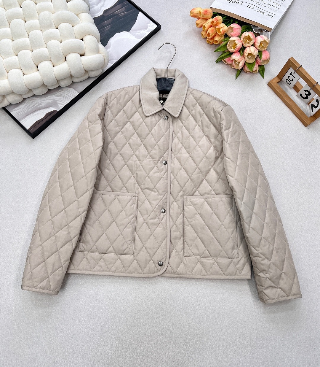 로*피아나 신상 퀼팅 터틀넥 패딩