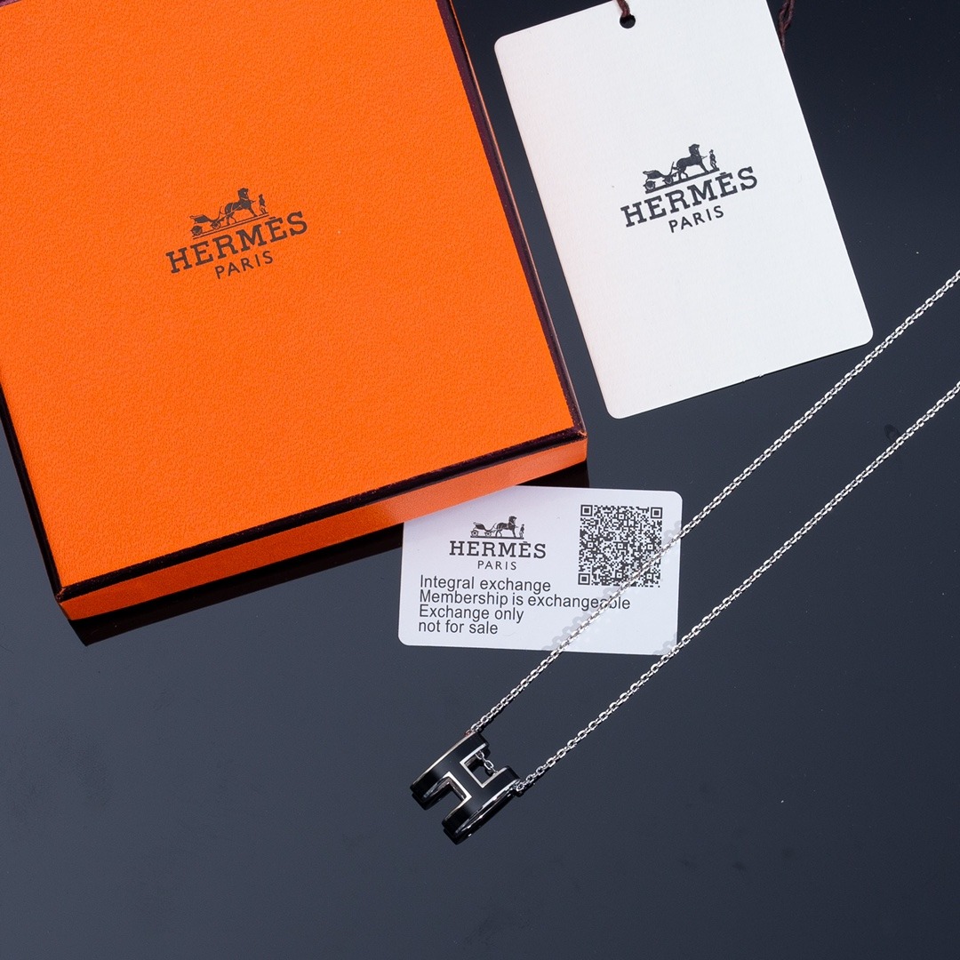 에*메스 클래식 에나멜 목걸이