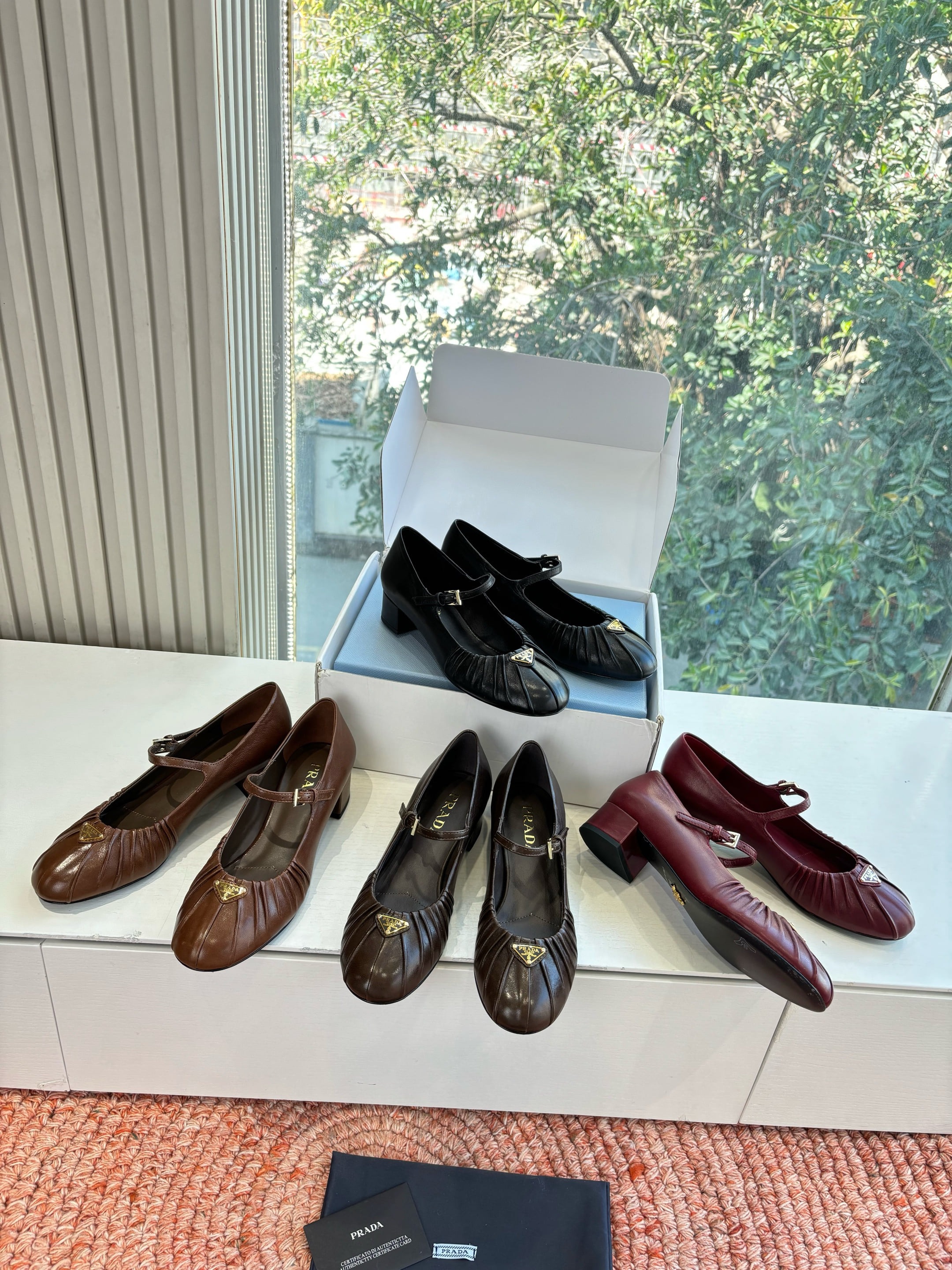 프*다 26WF 신상 통굽 메리제인 단화