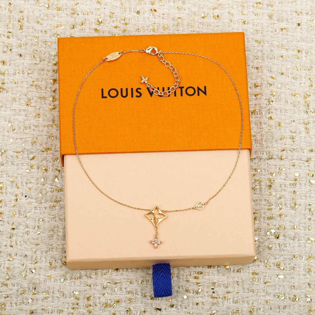 루*비통 신상 꽃 목걸이