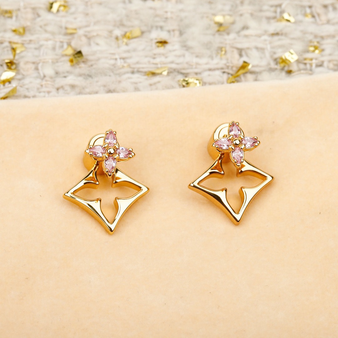 루*비통 신상 꽃 귀걸이