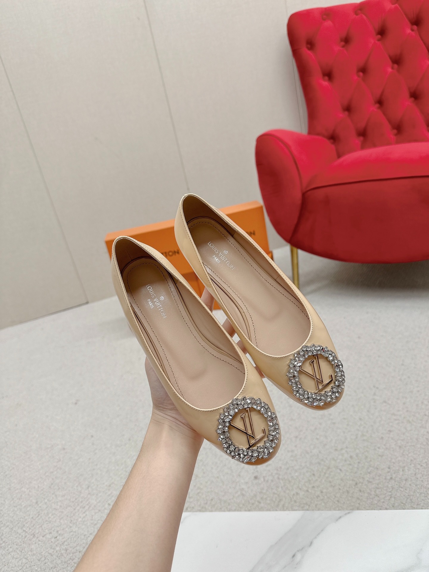 루*비통 클래식 스틸레토 힐