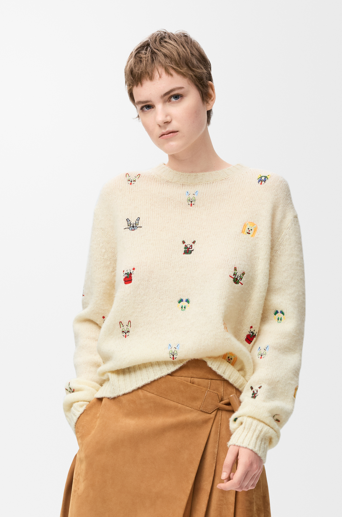 로에베 울 스웨터