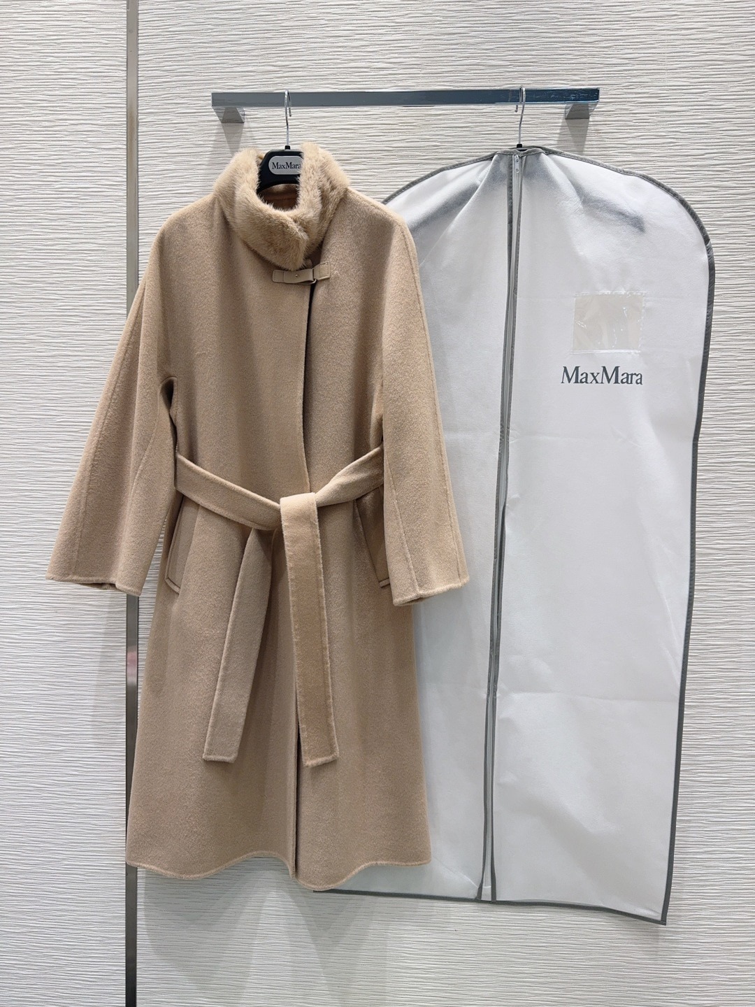 막스마라 양면 캐시미어 코트