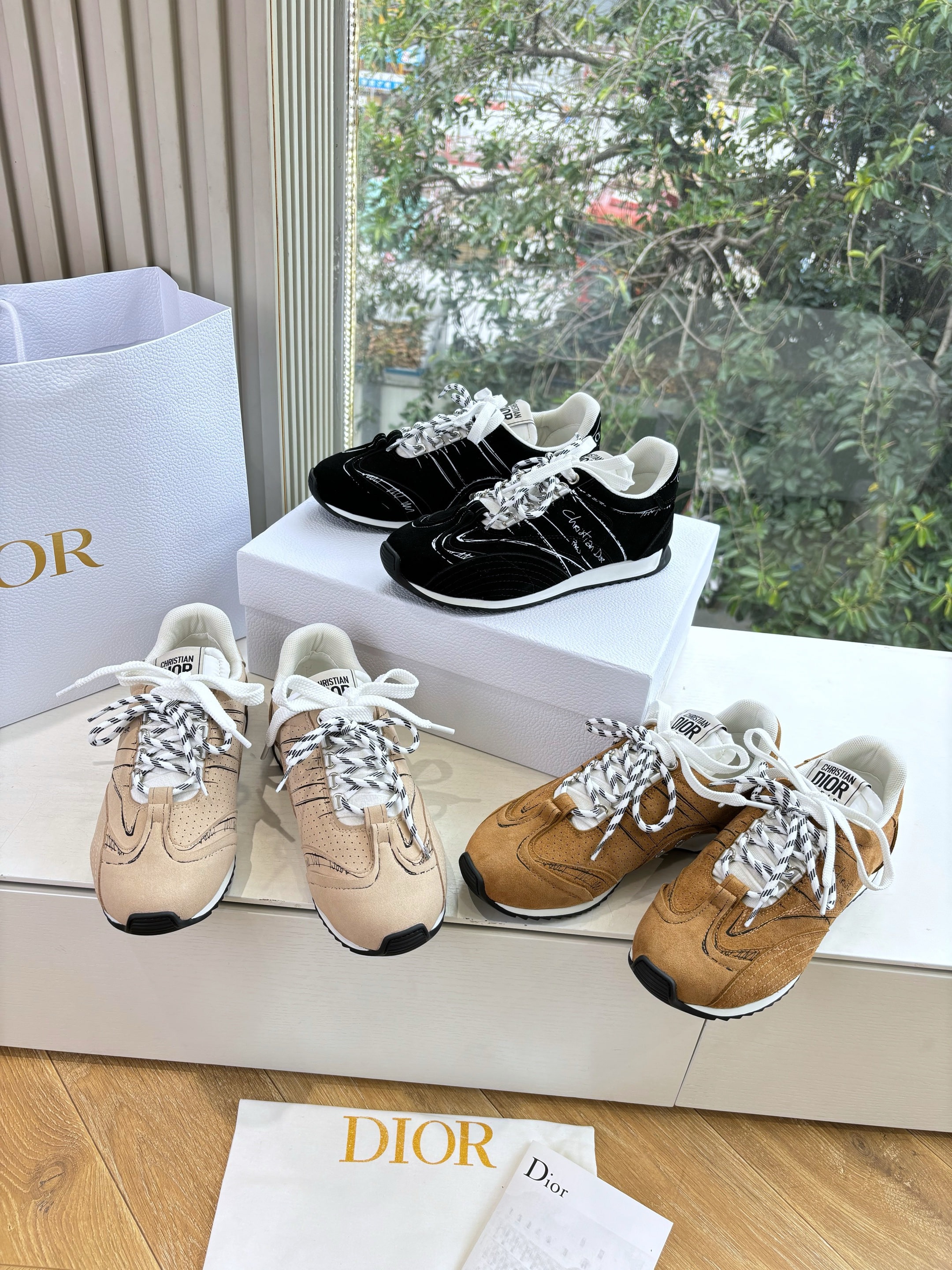 디* 드로잉 슈즈 아르간 운동화