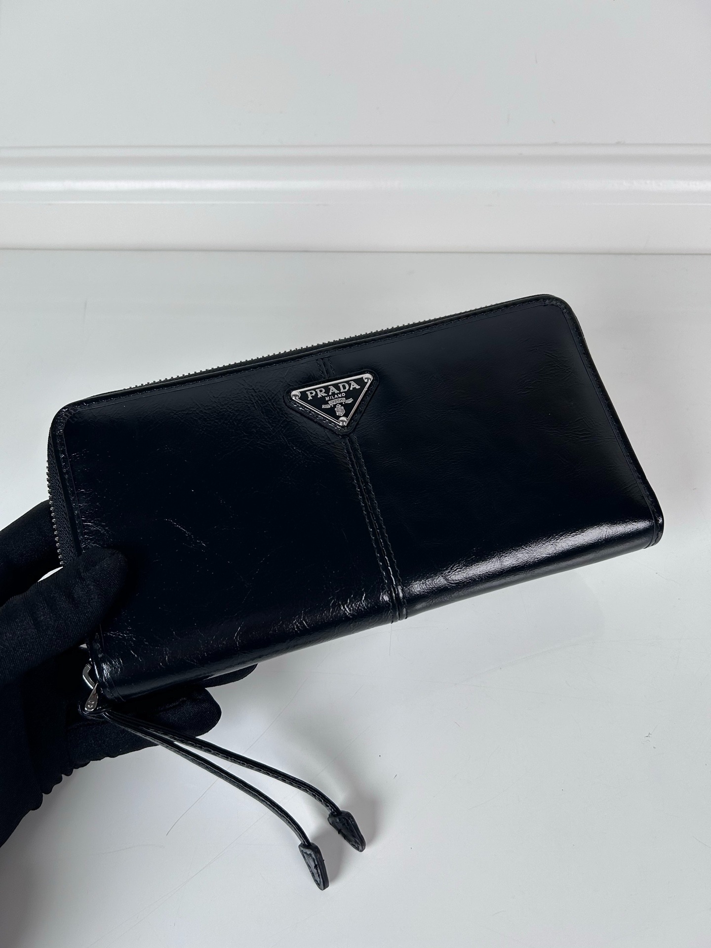 프*다 레더 월렛 블랙 장지갑