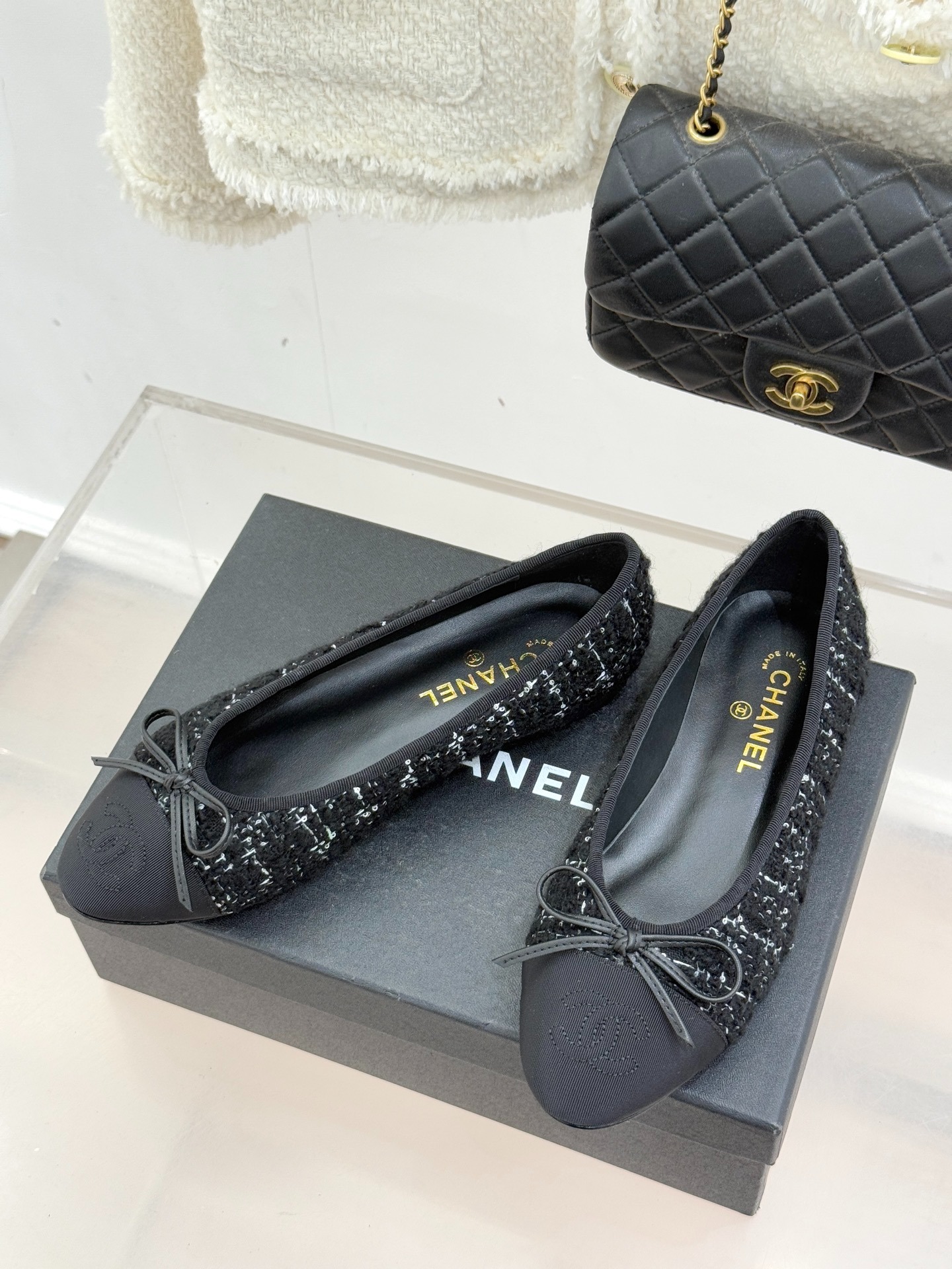 샤* 플랫 발레 슈즈