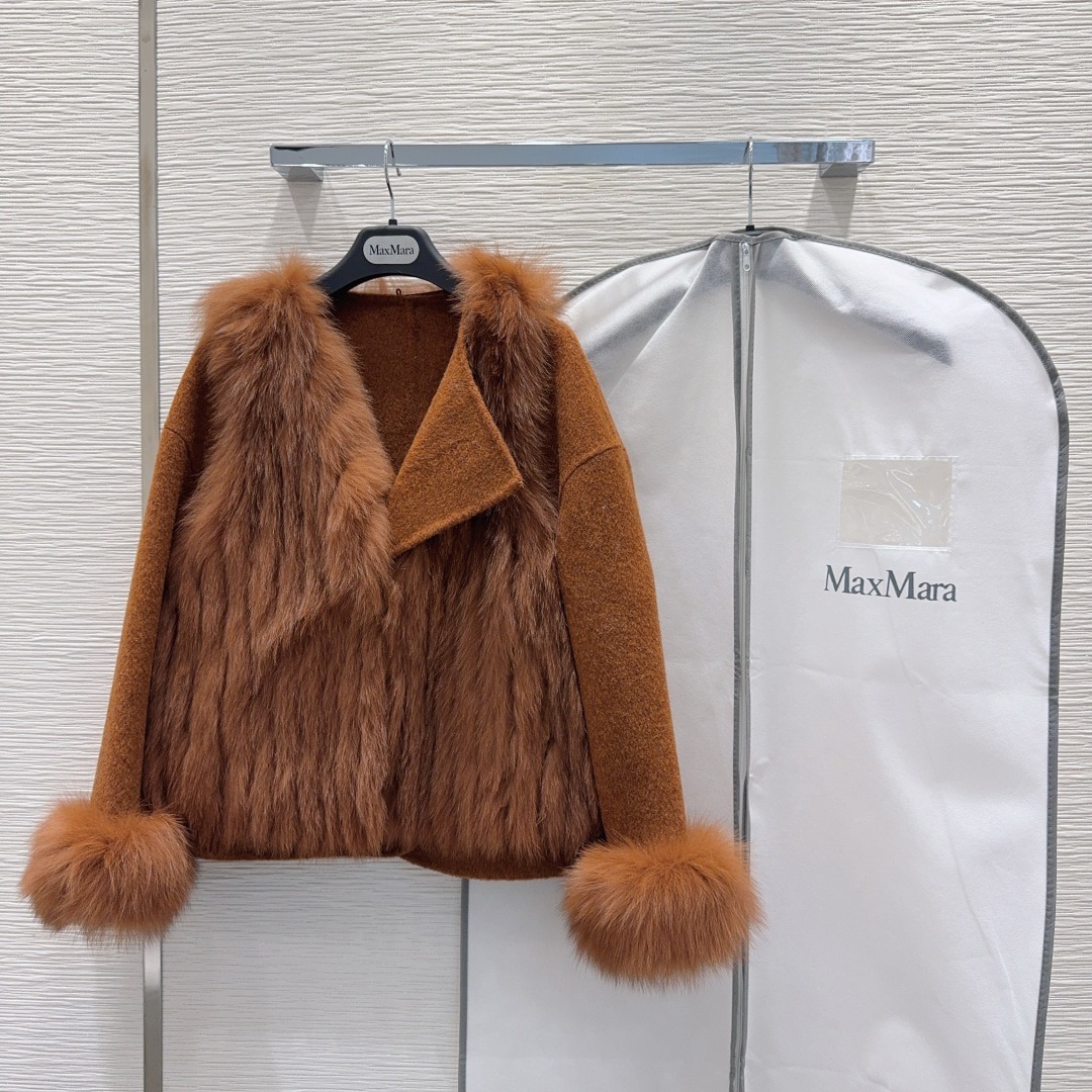 막스마라 리버시블 캐시미어 코트