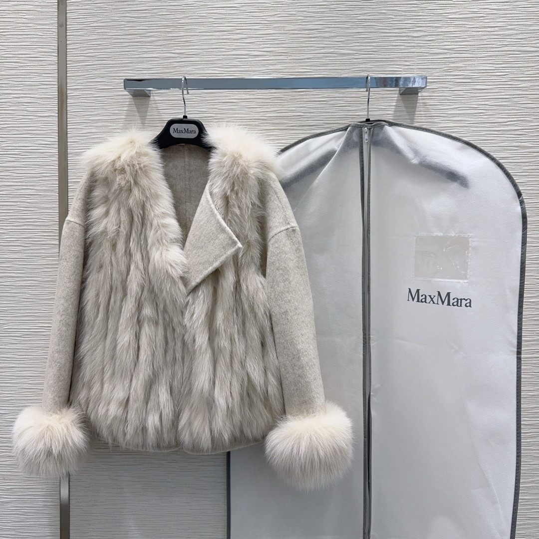 막스마라 리버시블 캐시미어 코트