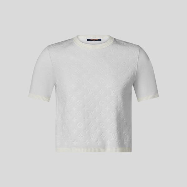 루이비통 모노그램 액센트 니트 톱