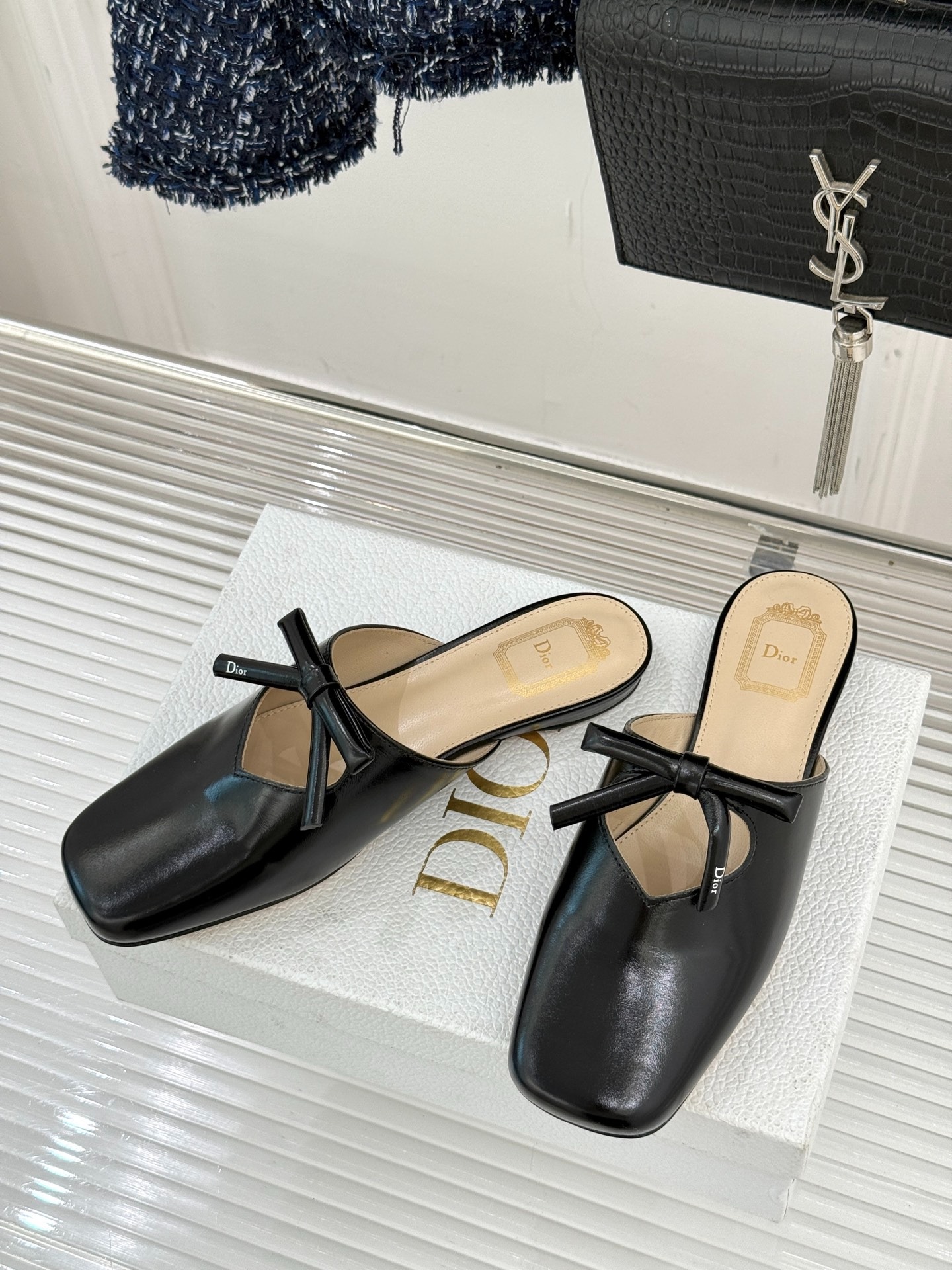 디* 26WF 봄 신상 리본 백팩 세미슬리퍼