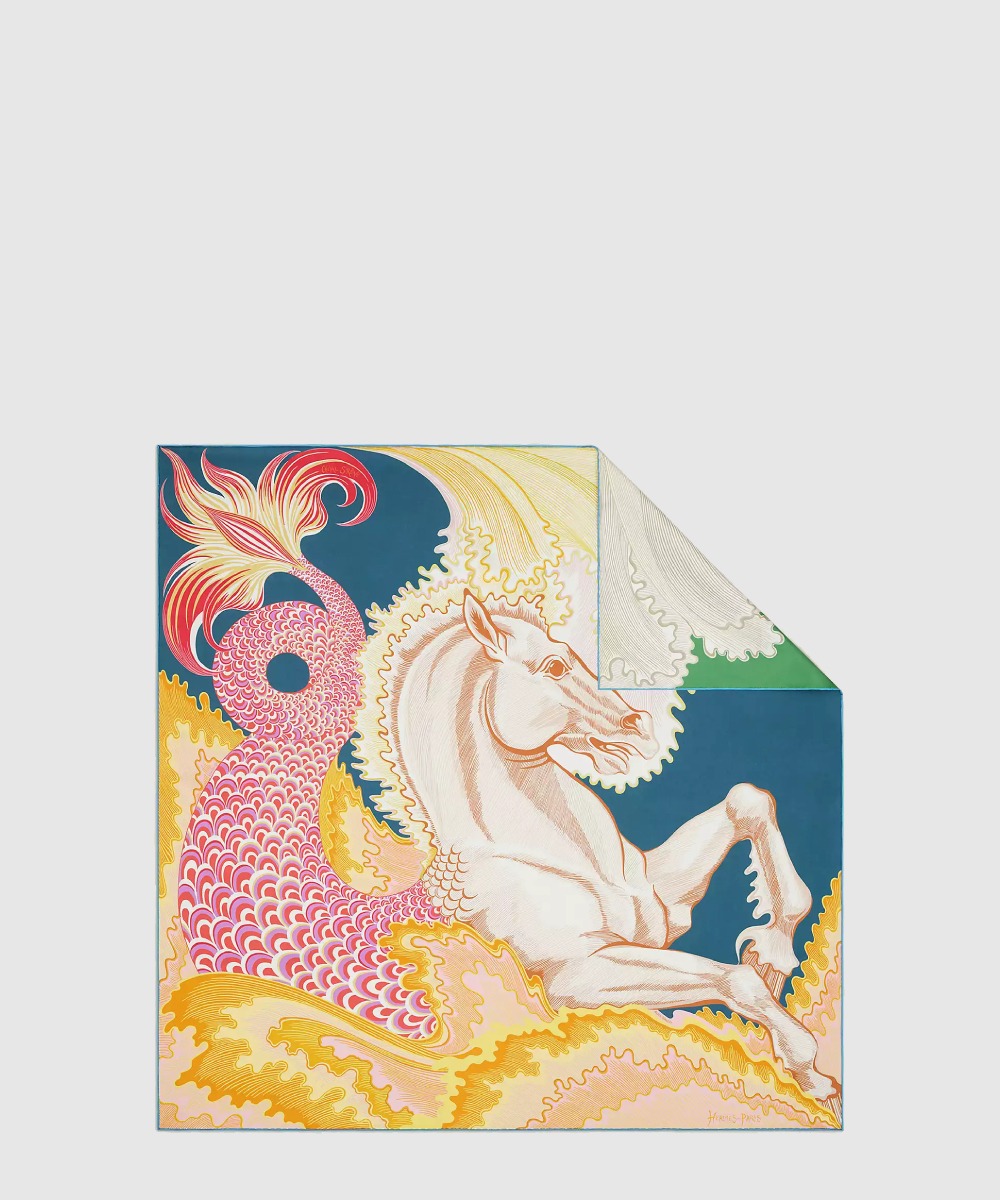 에르메스 Cheval Sirene ala 스카프 90