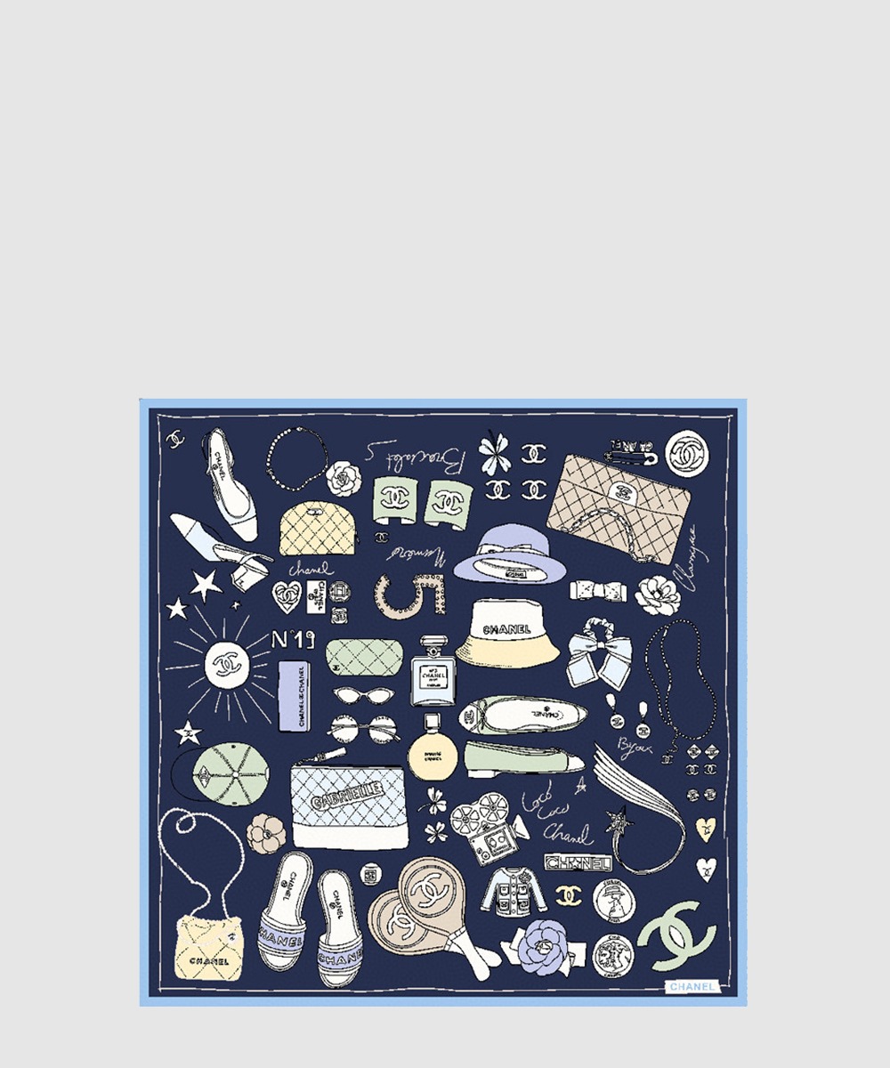 샤넬 스퀘어 스카프 AA9820