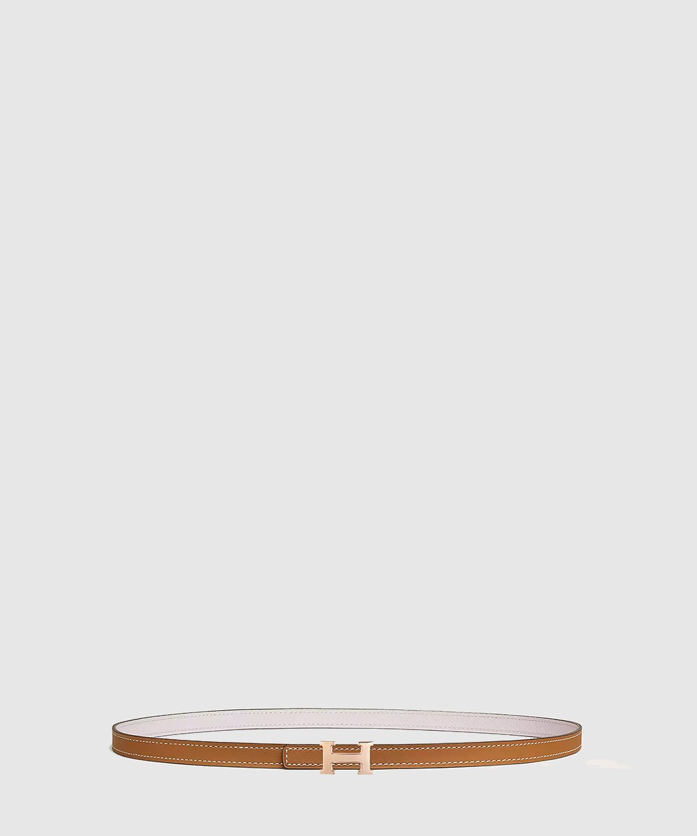 에르메스 Mini 5382 벨트 버클 리버서블 가죽 스트랩