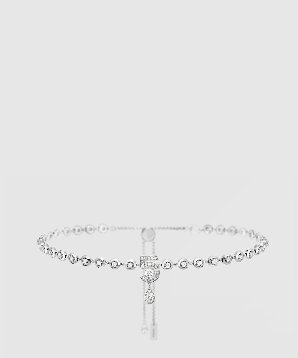 샤넬 Eternal N°5 다이아몬드 라인 네크리스 J13649