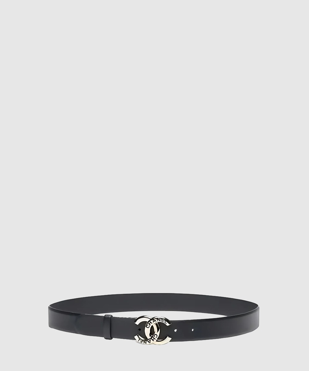 샤넬 CC 로고 리버서블 양면 기본 버클 벨트 ABC134