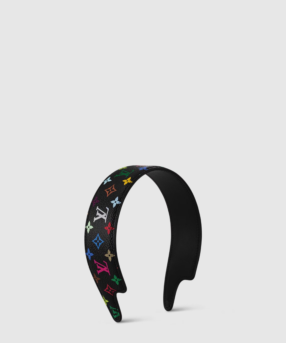 루이비통 LV x TM Monogram 헤드밴드 블랙 M96121