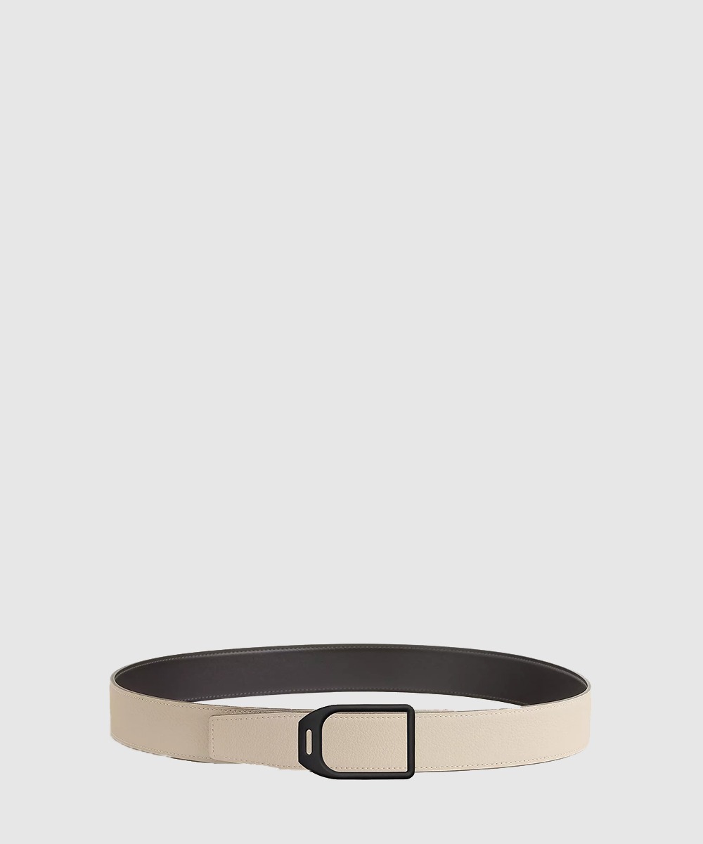 에르메스 Jockey 벨트 버클 리버서블 가죽 스트랩