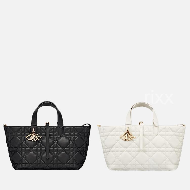 디올 Dior Toujours 송아지 가죽 미디엄 백