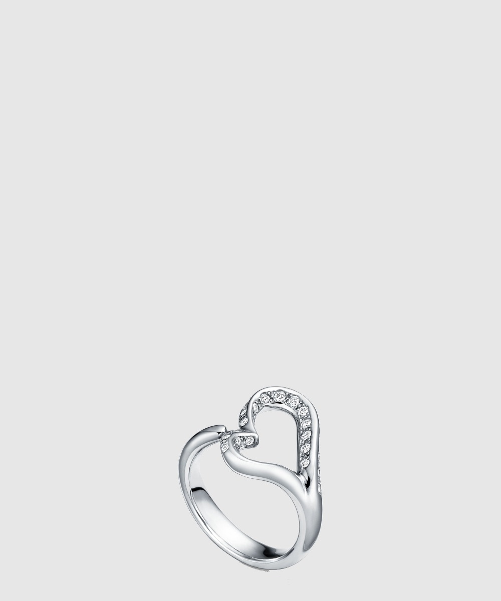 티파니 오픈 하트 링