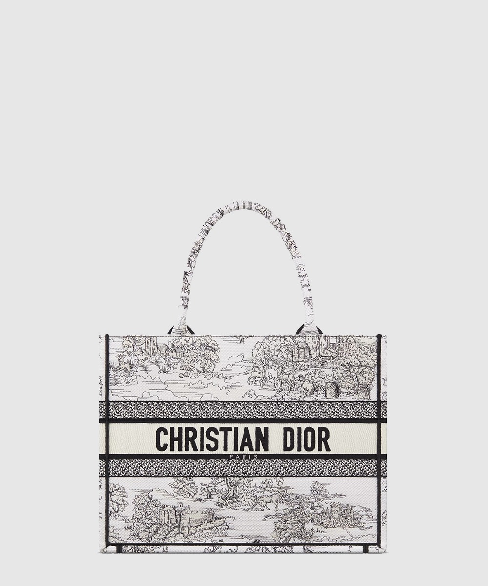 디올 북 토트백 미듐 M1296