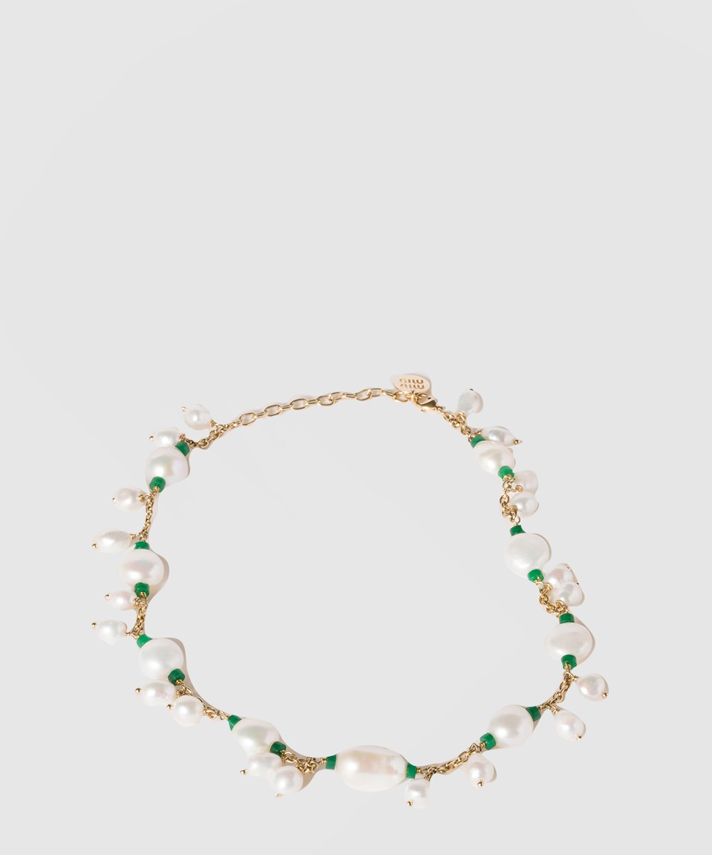 미우미우 메탈 목걸이 5IC165