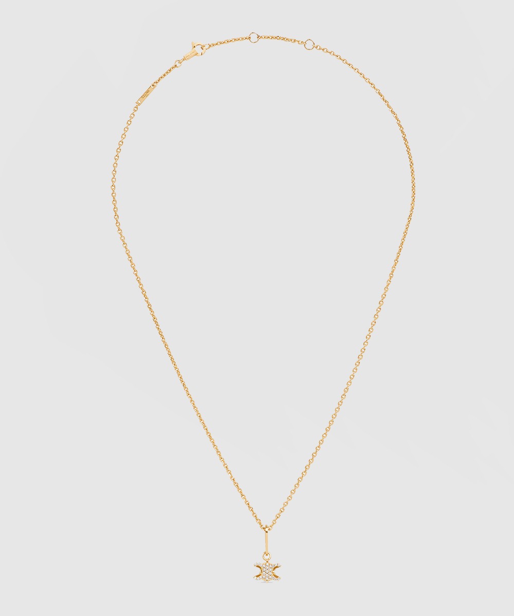 셀린느 트리옹프 솔리테어 스파클 목걸이 461NS6