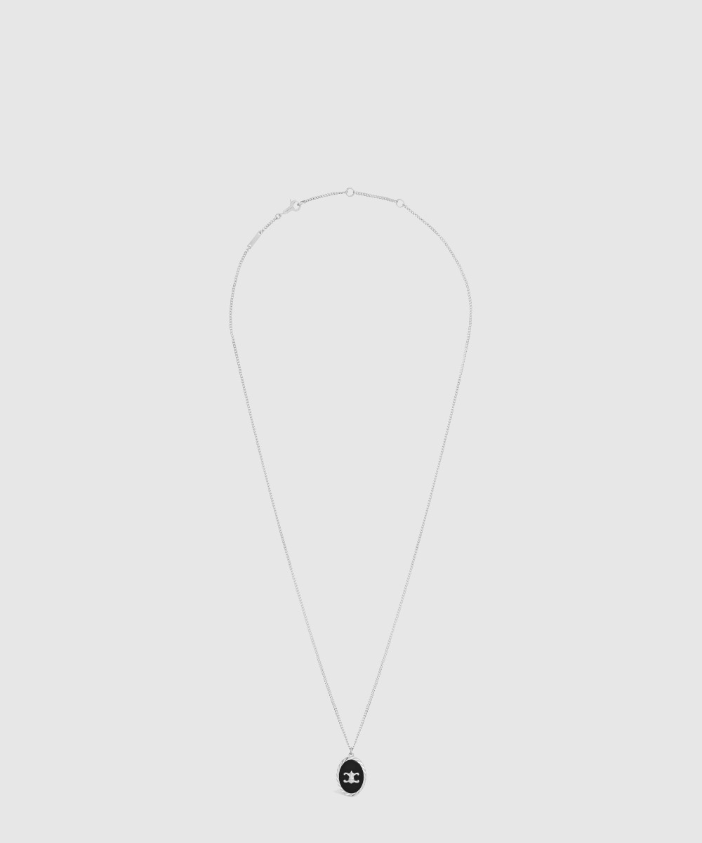 셀린느 트리옹프 드 리 메달 목걸이 461IW6