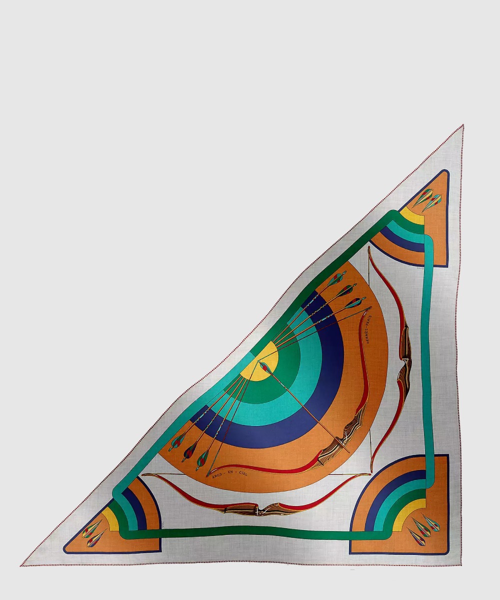 에르메스 Rainbow 자이언트 트라이앵글