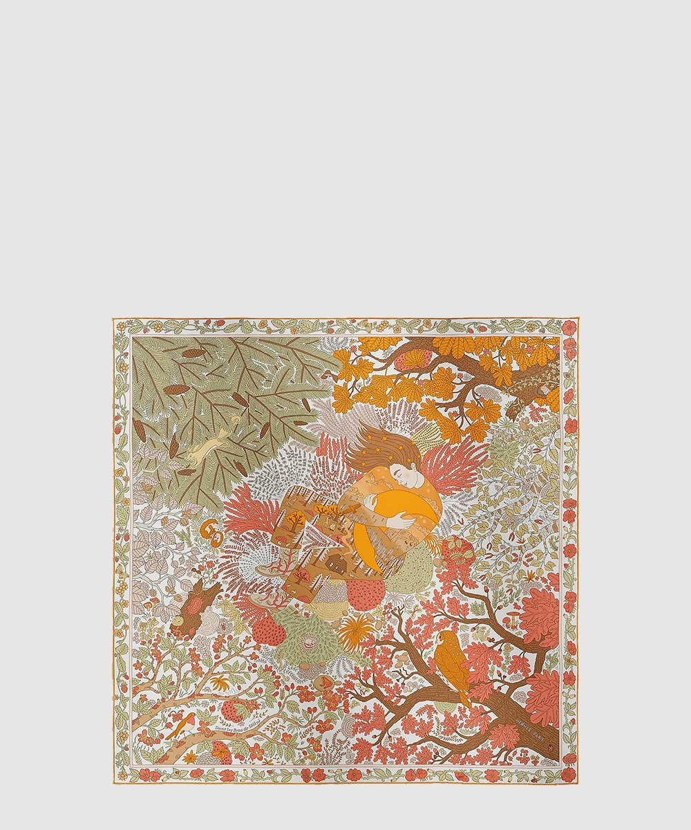 에르메스 Dans les Bras de Selene 스카프 90