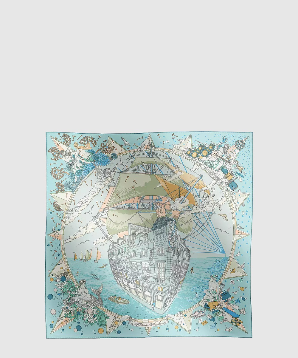 에르메스 Hermes Flagship 스카프 90