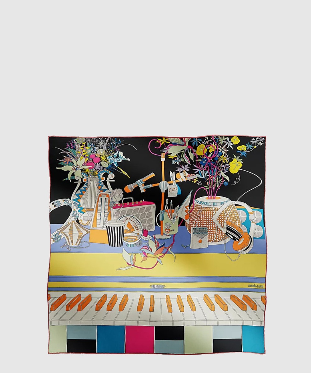 에르메스 En Studio 스카프 90